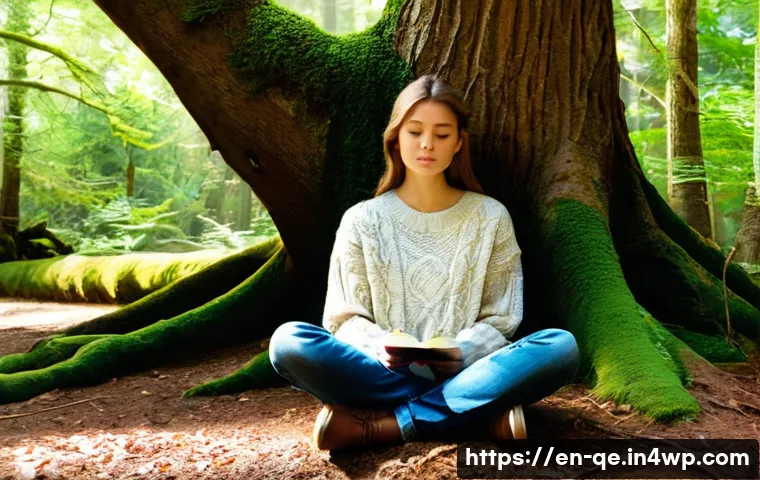긍정적 정체성을 위한 자아 성장의 단계 - **Prompt 1: Unearthing Inner Radiance**
A young person, approximately 18-22 years old, gender-ne...